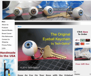 eyeballkeychains.com: Eyeball Key Chain, The Original, Handmade
The Original Eyeball Key Chain. Authentic movie props to Keep An Eye On your Keys. Unusual Gifts. Hand made in USA. Free Gift Box.