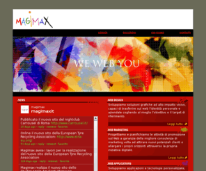 magimax.it: Magimax - servizi di consulenza per l'evoluzione digitale delle imprese
Servizi di consulenza per l'evoluzione digitale delle imprese: siti internet, e-commerce, content and record management, networking