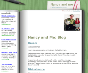 nancyandme.org: Nancy and Me: Blog
Father describes life with the daughter he adopted from China