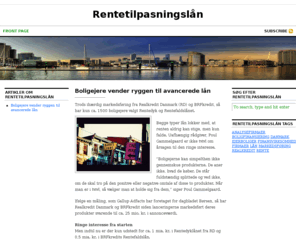 rentetilpasningslaan.com: Rentetilpasningslån
