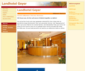 wellness-im-altmuehltal.com: Landhotel Geyer
Landhotel Geyer - Urlaub im Herzen Bayerns