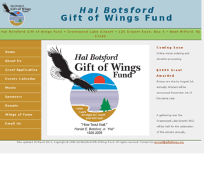 giftofwings.org: Hal Botsford Gift of Wings Fund - Home
