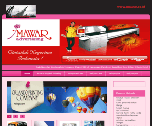 mawar.co.id: Mawar Advertising : Online Catalog [Digital Printing, uniQuesticker, uniQuecard, uniQuejok, uniQuepin ]
Joomla! - the dynamic portal engine and content management system