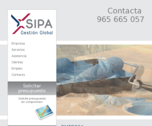 sipagg.es: Servicios integrales Alicante · Reformas Alicante | SIPA Gestión Global
SIPA Gestión Global, se caracteriza por realizar servicios integrales y reformas en Alicante, fontaneria, albañileria, servicios de limpieza a empresas, electricidad, pintura, cerrajería...