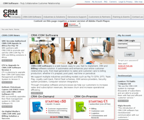 crm.com: CRM.COM Homepage
CRM Software - Truly Collaborative Customer Relationship Management