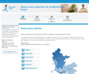 mudanza-lima.com: mudanza-lima.com - Lima | Pida presupuestos para servicios de mudanzas en Lima. Ahorre. | Lima |
mudanza-lima.com Lima Lima / Callao Compare presupuestos de empresas de mudanzas en Lima. Servicios de mudanza baratos. Ahorre tiempo y dinero.