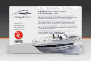 mueritz-yachtcharter.com: Müritz-Yachtcharter - Start
