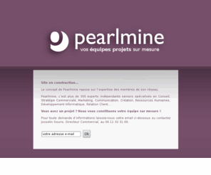 pearlmine.com: Pearlmine, des quipes projets sur mesure et phmres
