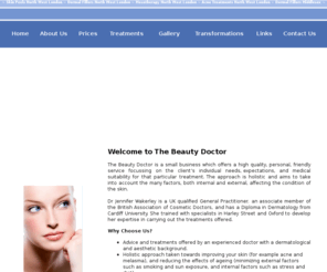 thebeautydoctor.net: The Beauty Doctor - Facial Rejuvenation Clinic in London
The Beauty Doctor provides non-surgical facial treatments like Mesotherapy, Muscle Relaxants, Sculptra, Dermal Fillers.