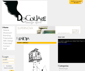 decollage.es: DeCollage Design Spirit
Un portal sobre diseño, arte, moda y tendencias