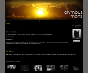 olympusmonsmusic.com: olympus mons
olympus mons, pittsburgh, pa
