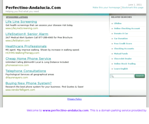 perfectino-andalucia.com: Welcome to perfectino-andalucia.com - Parking Service By Active-Domain.com
This is a parking page for - perfectino-andalucia.com