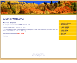 tcrclassof2000.com: T. C. Roberson High School
Web site built using reunions.myevent.com, 