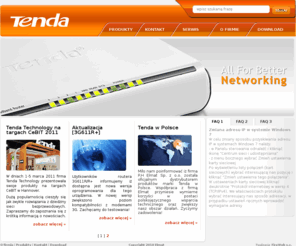 tenda.net.pl: TENDA Technology
Profesjonalne strony internetowe dla Ciebie i Twojej firmy. Kompleksowa obsługa szybko i solidnie. Strony www, sklepy internetowe, aplikacje dedykowane, portale tematyczne i wiele innych. Zapraszamy!