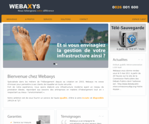 webaxys.fr: WEBAXYS | Nous hébergeons votre différence
