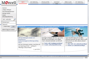 anbudsnett.com: Mercell - anbud offentlige anskaffelser leverandør innkjøp
This is the norwegian frontpage.