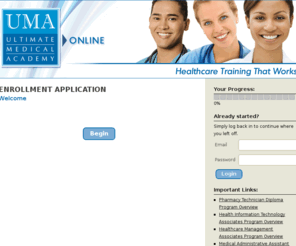 startuma.com: Ultimate Medical Academy >  Enrollment Application
rene