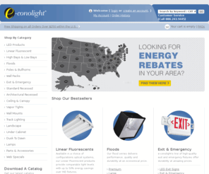 e-conoled.com: Quality, low cost indoor and outdoor lighting products.  e-conolight
E-conolight sells quality, low cost lighting fixtures and accessories for a wide range of security and utility needs in residential, commercial, professional, and industrial settings.