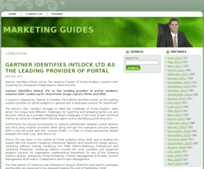 marketing-guides.com: Marketing Guides
Find useful marketing tips and information