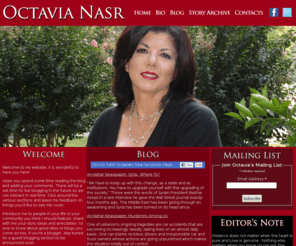 octavianasr.com: Octavia Nasr / Home
