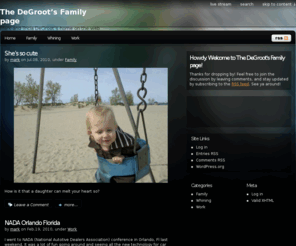 thedegroots.com: The DeGroot’s Family page - Mark and Tricia DeGroot’s home on the web
