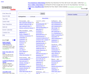 zeezoclassified.com: Free Advertising! Free Ads, Free Classifieds Ads, Free link, Free Online Advertising, Submit Your Site. Jobs, Housing, Personals, For Sale, Pets, Services, Community,Buy, Sell ,Find ,Post Free Classified Ads - International & Local Classified Ad, Real Estate,ZEEZOCLASSIFIED Classified
Post free classified ads to high traffic classified website and be visible on search engine. Search Local and International Classified Ads, active buyers, sellers,Pets, Services, Community,Buy, Sell ,Find ,Post Free Classified Ads - International & Local Classified Ad, Real Estate, and more