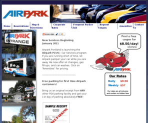 airparkportland.com: Airpark Portland:  Home
We offer discounted airport parking in Oakland, Portland & New York airports.  Free shuttles & open 24/7.  Print a free coupon and save on parking!