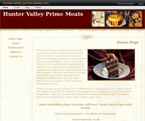 hunter-valley-prime-meats.com: 
Home Page