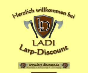 larp-discount.com: 
Larp-Discount - Mittelalter - Larp - Reenactement - Historische Ausrüstungsgegenstände - Reitbedarf