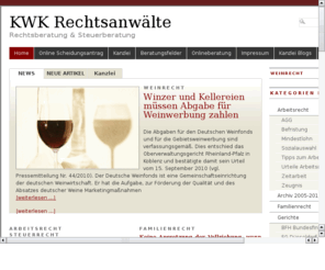 medienrechtskanzlei.com: KWK Rechtsanwlte
Steuerberatung, Rechtsberatung