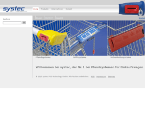 uniloc.net: systec - der Weltmarkführer bei Pfandsystemen an Einkaufswagen
Welcome to systec the No.1 for coin deposit locks. Willkommen bei systec, der Nr. 1 bei Pfandsystemen für Einkaufswagen!