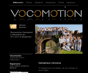 vocomotion.info: Gänsehaut inklusive
