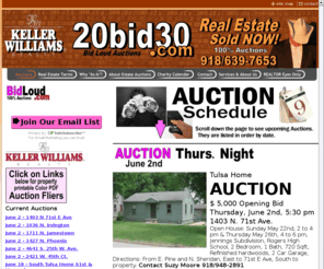 20bid30.com: Grand American Auction  20bid30.com  Real Estate Auctions Tulsa Estate Auctions - Real Estate Auctions Tulsa Oklahoma
Grand American Auction, Selling Houses and Everything in them. Real Estate Auctions and Estate Auctions in Tulsa, OK.