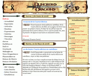 dnd-es.com: DnD-Es - Dungeons&Dragons en Castellano
Página oficial de la lista de correos de la tercera edición de Dungeons&Dragons, FAQ, descargas, galerías, actualidad...