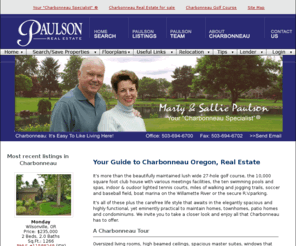 golfcourselifestyle.com: Charbonneau Real Estate, Portland Oregon Real Estate - Marty and Sallie Paulson - Paulson Real Estate
Your Guide To Charbonneau Oregon Real Estate - Marty and Sallie Paulson - Paulson Real Estate