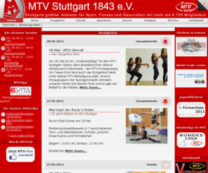 mtv-stuttgart.de: MTV Stuttgart 1843 e.V. » größter Sportanbieter und Sportverein in Stuttgart
MTV Stuttgart 1843 e.V. - Stuttgarts größter Anbieter für Sport, Fitness und Gesundheit mit mehr als 8.700 Mitgliedern.