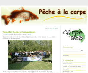 pechealacarpe.net: Peche a la carpe
MISSION CARPE