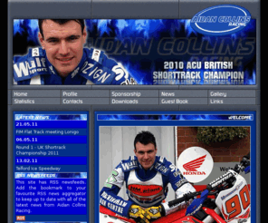 aidancollins.com: Aidan Collins Racing : Black Diamonds Web Design
Aidan Collins Racing Website 