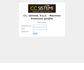 cc-sistemi.com: CC, sistemi, d.o.o. - Naravno humusno gnojilo
Joomla! - the dynamic portal engine and content management system