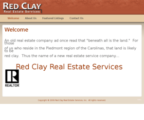 redclayres.com: Welcome
Red Clay Real Estate Services, Inc.