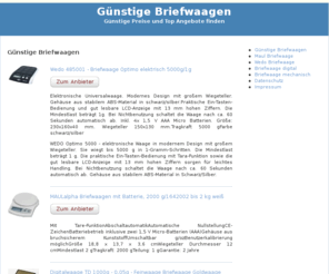 briefwaagen.org: » Briefwaagen » Günstige Angebote
Briefwaagen » Top Angebote zum günstigen Preis