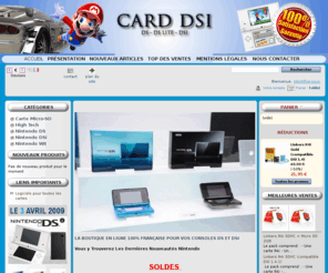 card-dsi.com: Card DSI
Boutique propulsée par PrestaShop