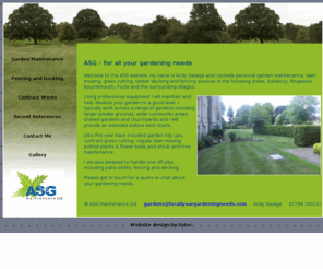 forallyourgardeningneeds.com: Andy Savage Garden Maintenance
