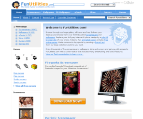 funutilities.com: Free Cursors, Screensavers, Wallpapers - FunUtilities.com
Huge assortment of free cursors, animated cursors, screensavers, wallpapers and more. Download your free cursors, wallpapers, screensavers from FunUtilities.com now.