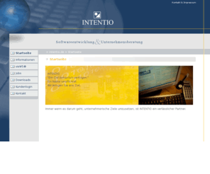 intentio.info: www.intentio.de
Ihr verlässlicher IT-Partner