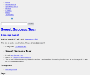 scoopsforacure.org: Sweet Success Tour | Just another WordPress site
