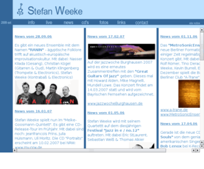 stefanweeke.com: Stefan Weeke
Stefan Weeke - Homepage