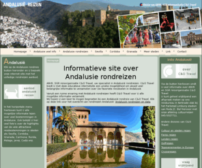 andalusie-info.nl: Andalusie rondreis aanbod en informatie. Georganiseerde groepsreizen en autoreizen.
ANVR reisorganisatie biedt Andalusie rondreizen met bus en auto. Groepsreizen met begeleiding