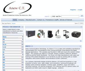 anewct.com: Manufactures >  Home
Manufactures Web Site