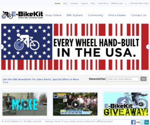 e-bikekit.info: E-BikeKit™ - Electric Bike Conversion Kit System
The E-BikeKit™ Electric Bike Conversion Kit System empowers you to easily convert your own conventional bike into a battery-powered electric bicycle with our high quality electric bike kit.